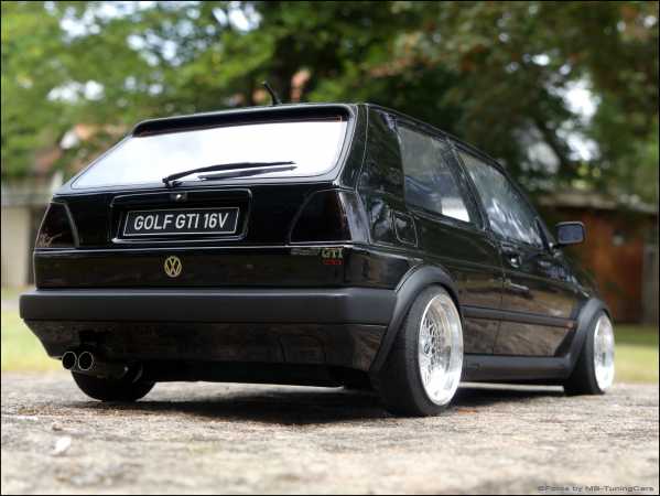 1:12 Tuning VW Golf 2 MK2 16V + BBS RS-Alufelgen